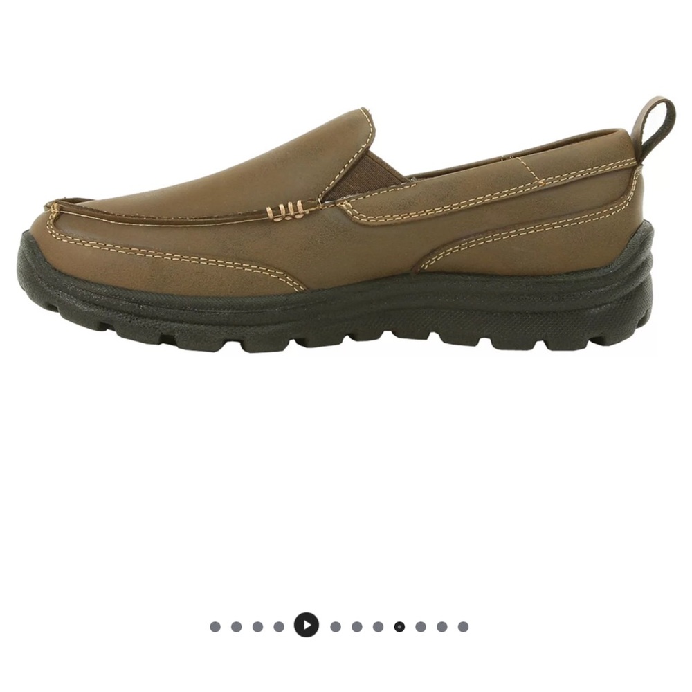 Boys Brown Slip -on Loafers - size 2